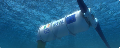 NovaInnovation's tweet photo. In April Nova’s #D2T2 project and new state of the art direct drive turbal turbine was completed. The new turbine was named Eunice and lowers the cost of #tidal energy by 30%. Eunice is set to revolutionise the #tidalenergy industry! @EU_EASME https://t.co/bIkdKhMkL3