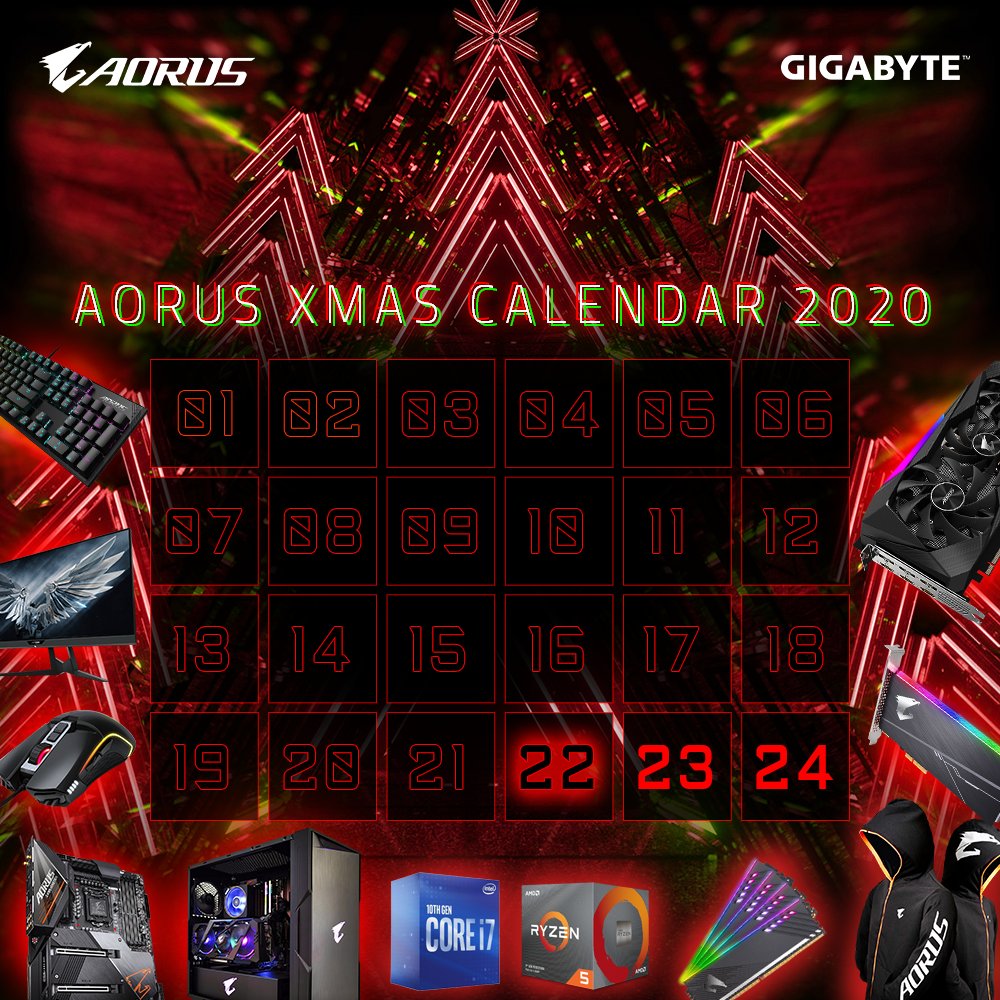 AORUS_France's tweet photo. [#AORUSXMAS2020]

Jour 2️⃣2️⃣
Mission du jour ouvrir la case 22 :
🔸 Follow @ATOM_YTUBE
🔸 Follow @AORUS_France
🔸 RT ce tweet

🎄🎁
TAS: 23/12/2020 https://t.co/Dqm14Fvrdd