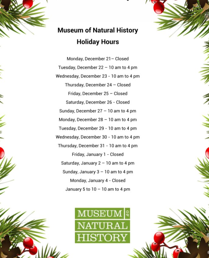 Museum MNH tweet media