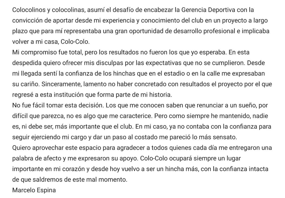 Marcelo Espina tweet media