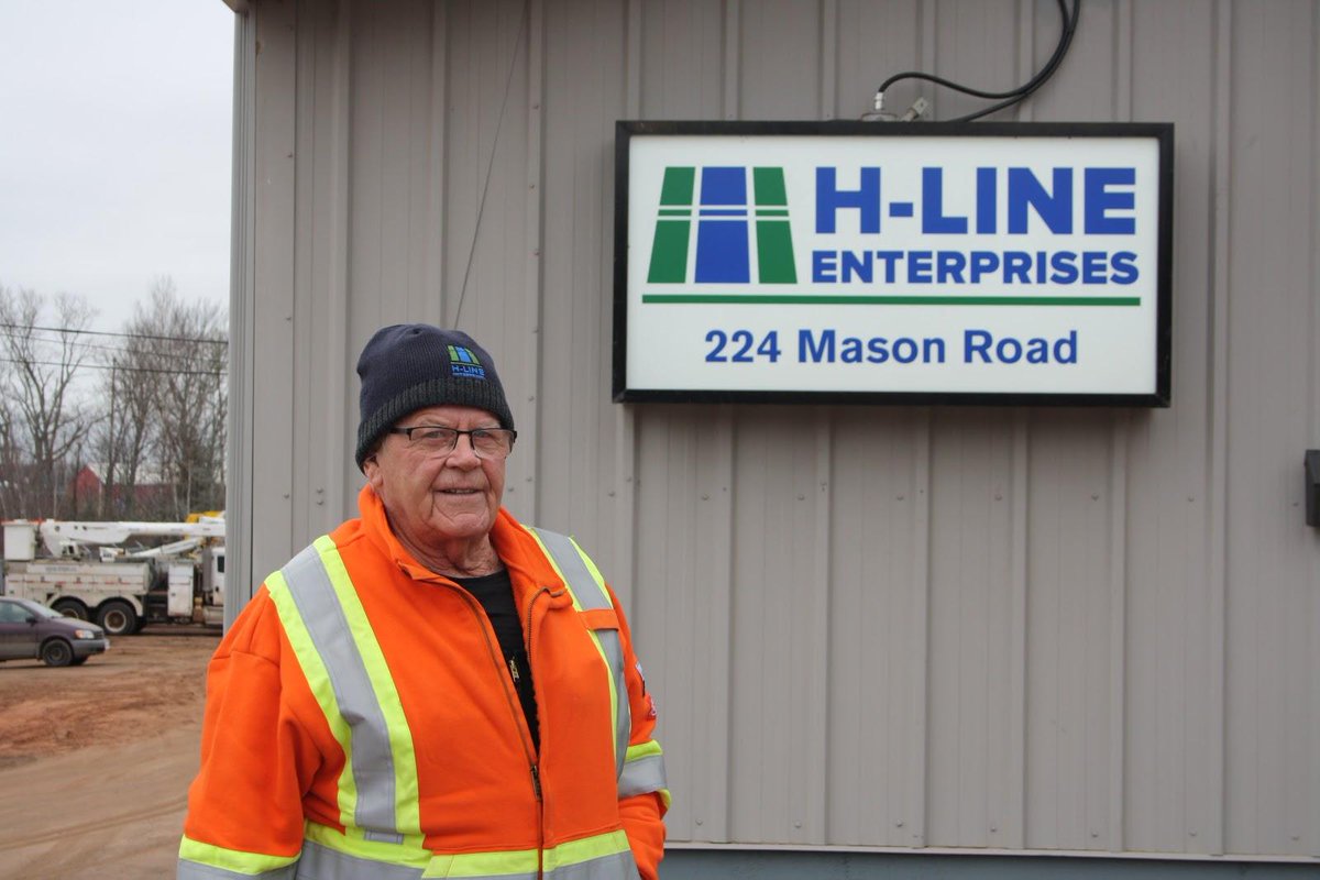 HLinePEI's tweet image. Happy Retirement Blair

Blair joined H-Line in 2000, following the collapse of F. A. Tucker. Recently retiring after 51 years in the industry, Blair has seen the electric power industry evolve firsthand.

Read more here:
hline.ca/wp-content/upl…