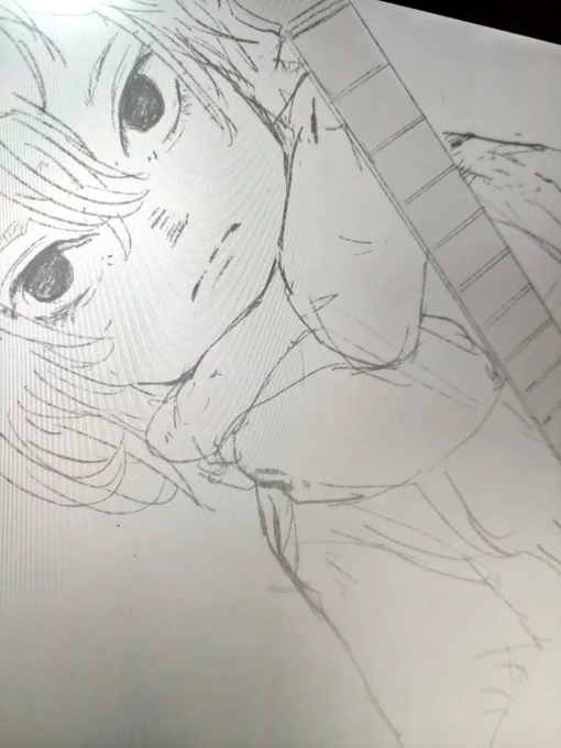 顔が決まらず…? 