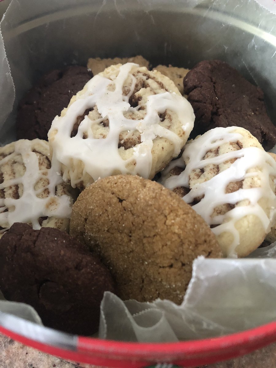 MsKrott's tweet photo. Happy @nwhs_sga Holiday Hobby Tuesday! My students will know how on brand these two holiday traditions are for me: family sing along and cookie baking (usually in the same weekend of fun)!!! Missing it this year but we still did a fun (outdoor) cookie exchange yesterday! https://t.co/IJwAQgnbMy