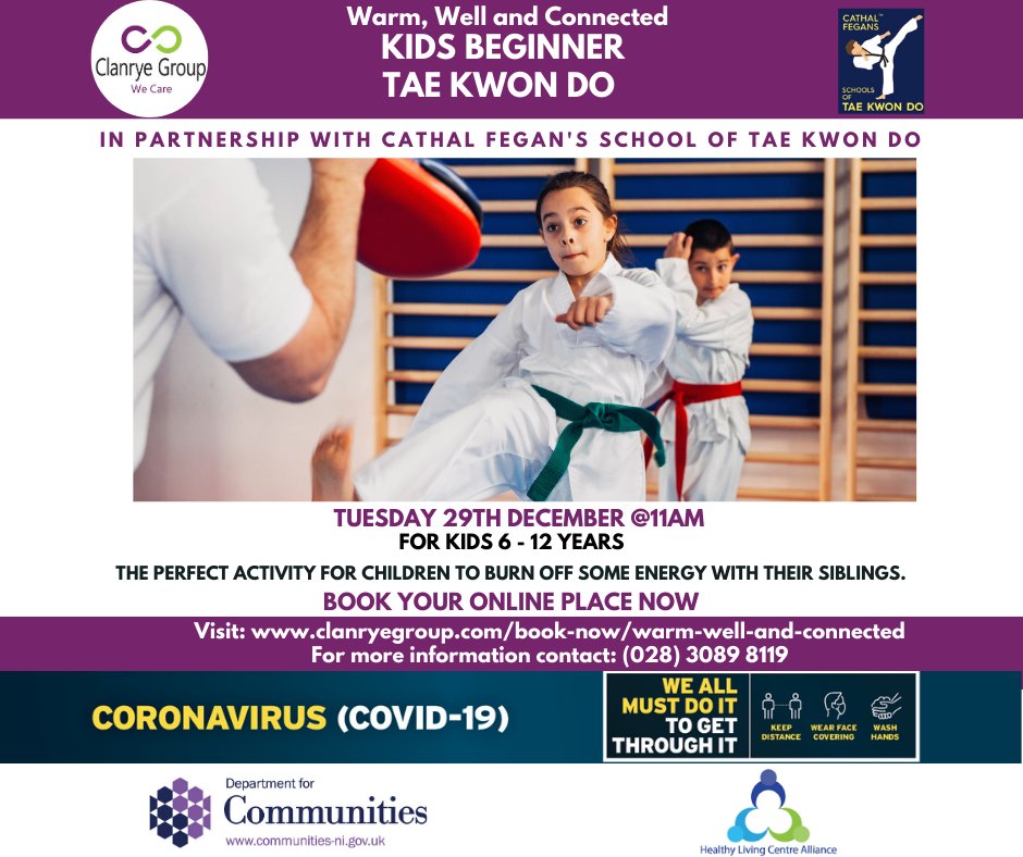 Clanrye_Group's tweet photo. Our Warm, Well and Connected Programme is running a nice variety of activities next week!

Keeping everyone in mind and together even if we can't be together.

#togetherness #warmwellandconnected #regionalprogramme #supportingcommunities

@CommunitiesNI 
 
@HLCAlliance https://t.co/dXS2WDUjIn