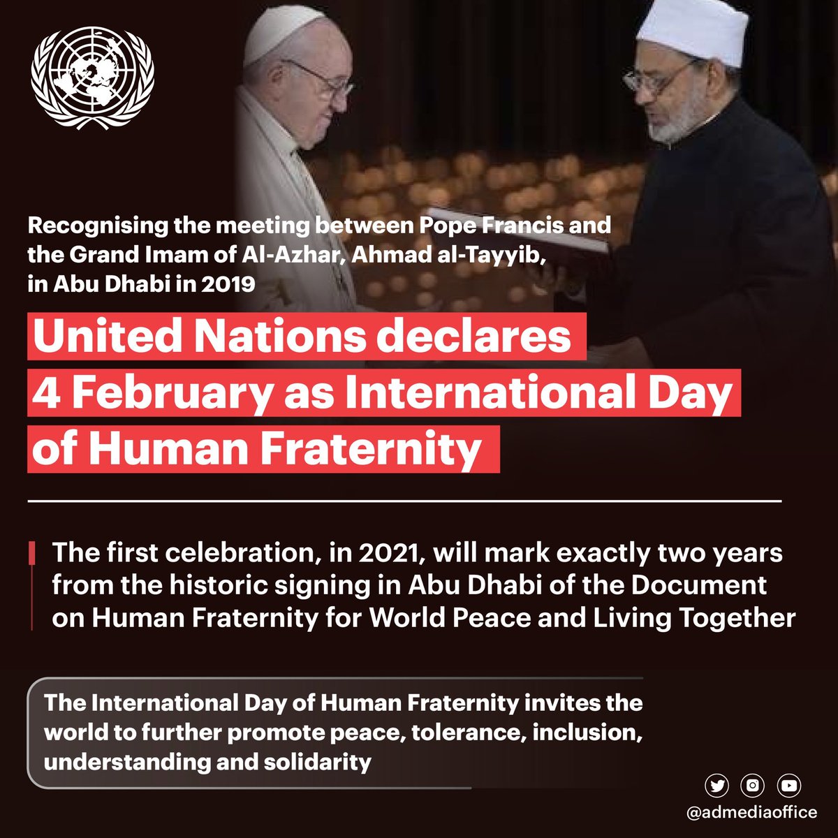 Aimee Bisset (@aimeebisset) on Twitter photo Union in peace, love and tolerance. ❣️
#AbuDhabi #Rome #Christians #Musllims #ChristmasStar Union in peace, love and tolerance. ❣️
#AbuDhabi #Rome #Christians #Musllims #ChristmasStar