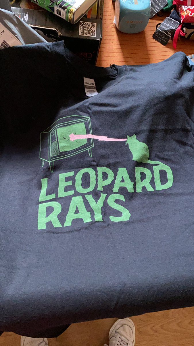 every day my collection of cat themed local band shirts gets stronger