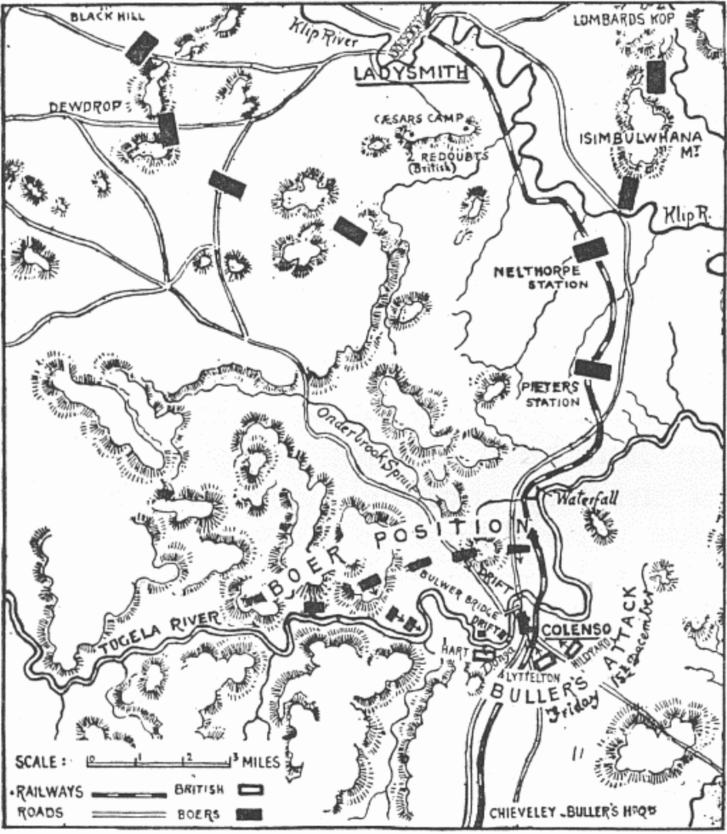 And of course Roberts and Hamilton could only formerly come to power in the War Office following defeats in South Africa during Black Week at the battles of Stormberg, Magersfontein and Colenso where Britain's other famous General Sir John Redvers Buller was defeated.32/