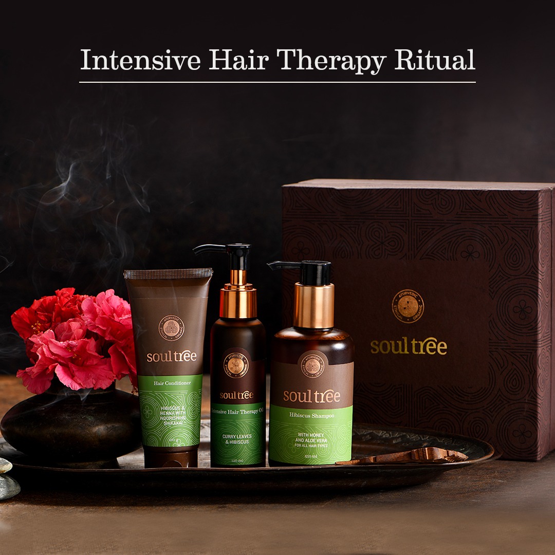 SoulTree_In's tweet photo. #SeasonofSelfLove
The hair care formulations in this collection carry the aromatic goodness of pure Hibiscus Extracts, medicinal Curry Leaves, Brahmi, Aloe Vera, Henna and Shikakai.

#SoulTree #Rootedingoodness #truthinside #AyurvedawithSoulTree https://t.co/TVUq5HHx6x