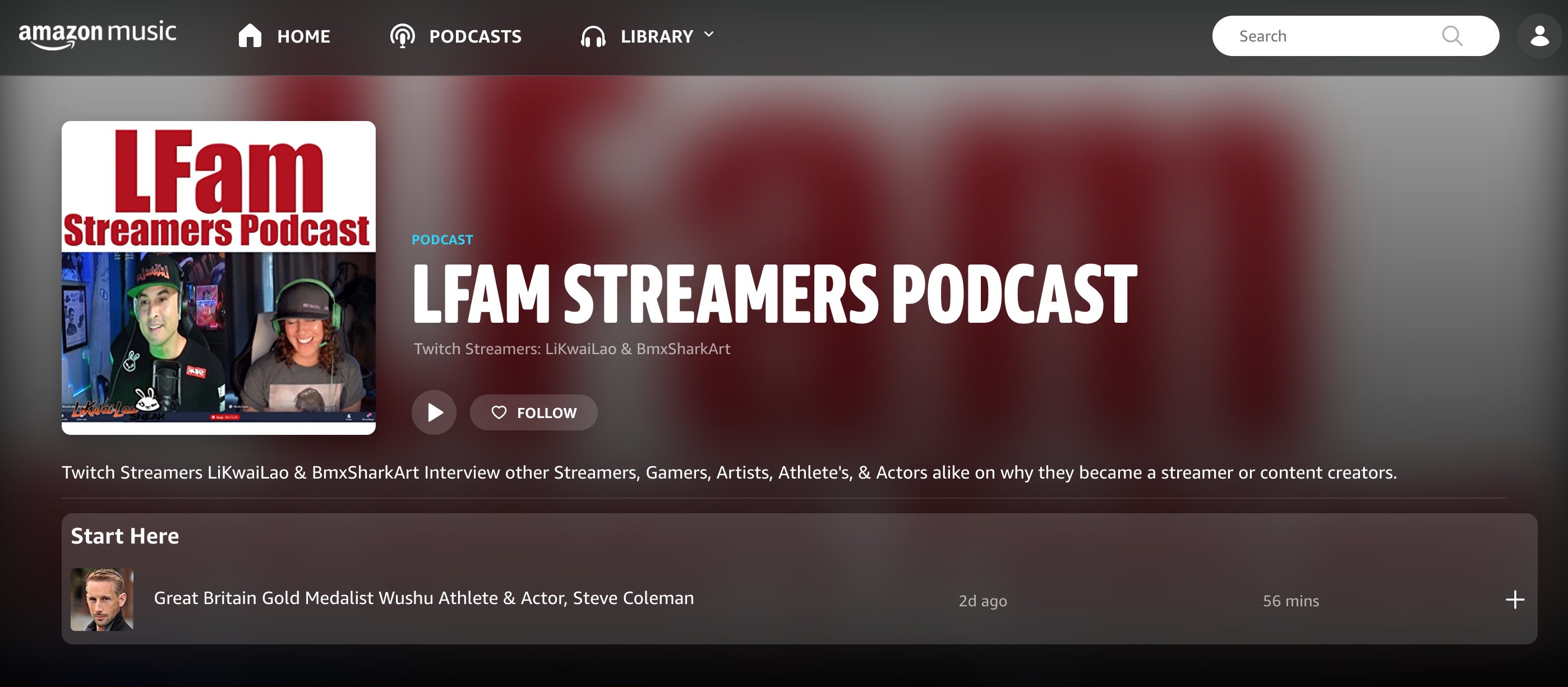 LFam Streamers Podcast