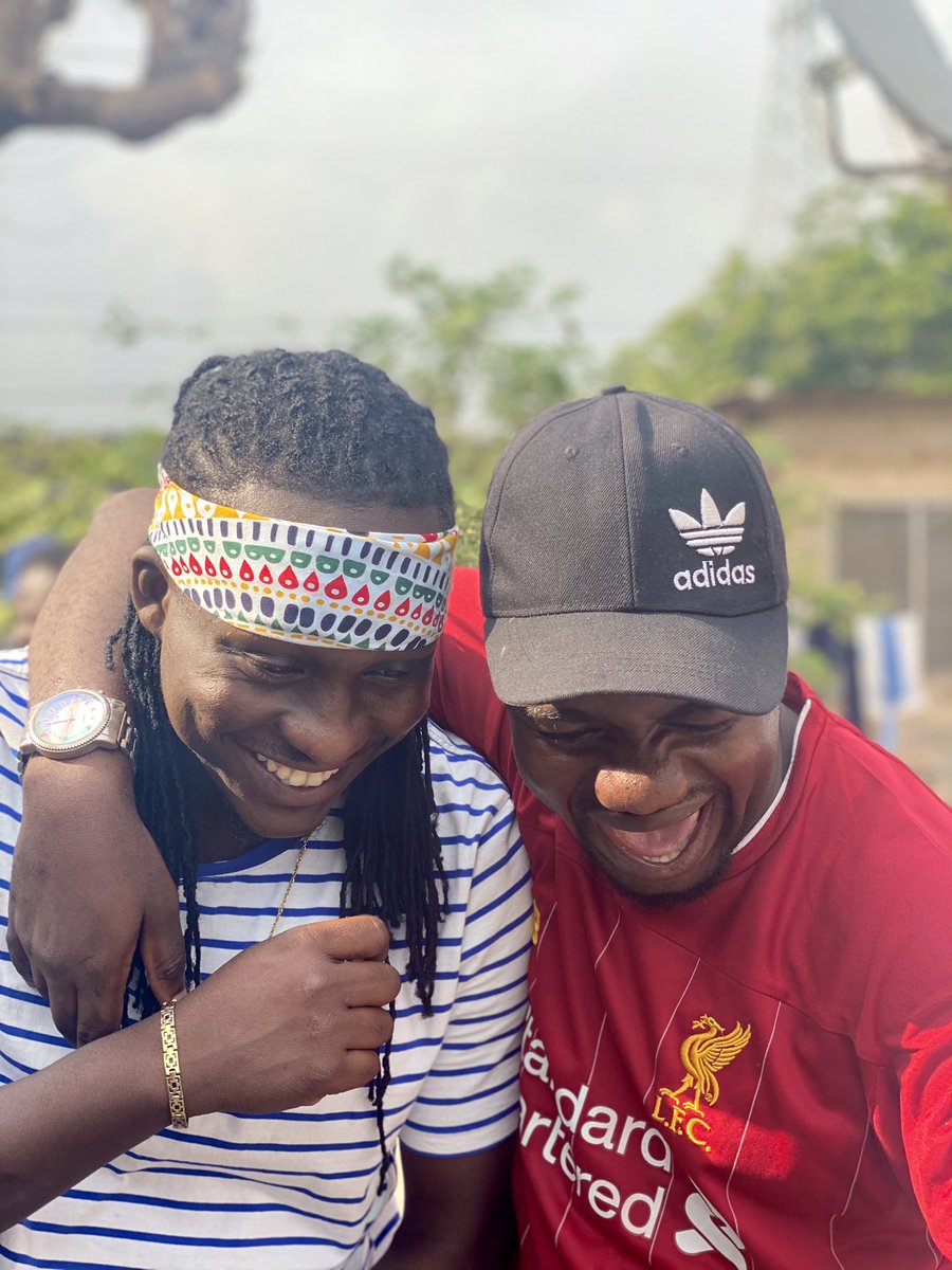 arnoldwailer_'s tweet photo. The journey hasn’t been easy big up my brother @ajeezayGH it was nice link up. #evolutionep 🚀🚀🚀 https://t.co/hJyLsQMWOj