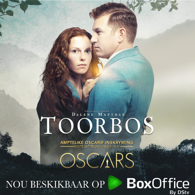 kykNETtv's tweet photo. Jy kan nou Suid-Afrika se amptelike inskrywing tot die 2021 Oscars in die gemak van jou eie huis kyk! πΊ
Huur #Toorbos nou op @DStv Box Office β¨π³
@TheAcademy https://t.co/h061PdUr67