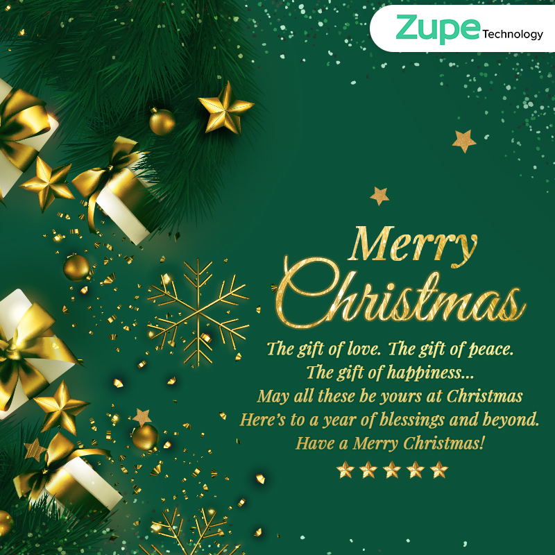 ZupeTech's tweet image. Good tidings that the glorious message of peace and love fill your heart and mind this joyous holiday season.

#christmas #christmastree #love #xmas #christmasdecor #merrychristmas #winter #christmastime #santa #christmasgifts #santaclaus