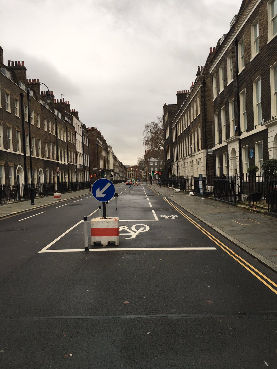 Eerily quiet #Bloomsbury #GowerStreet