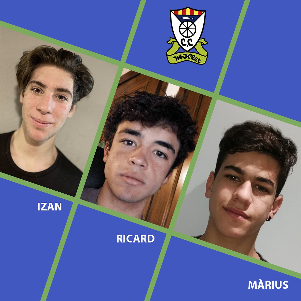Vamos desvelando a los debutantes del equipo junior 2021 C.C. Mollet
Izan Garcia
Marius Fabra
Ricard Garcia