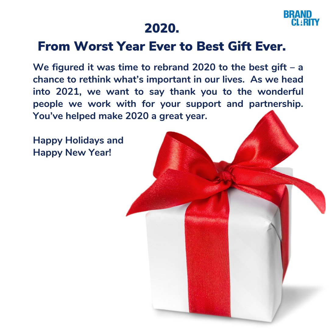 Happy Holidays from Brand Clarity.