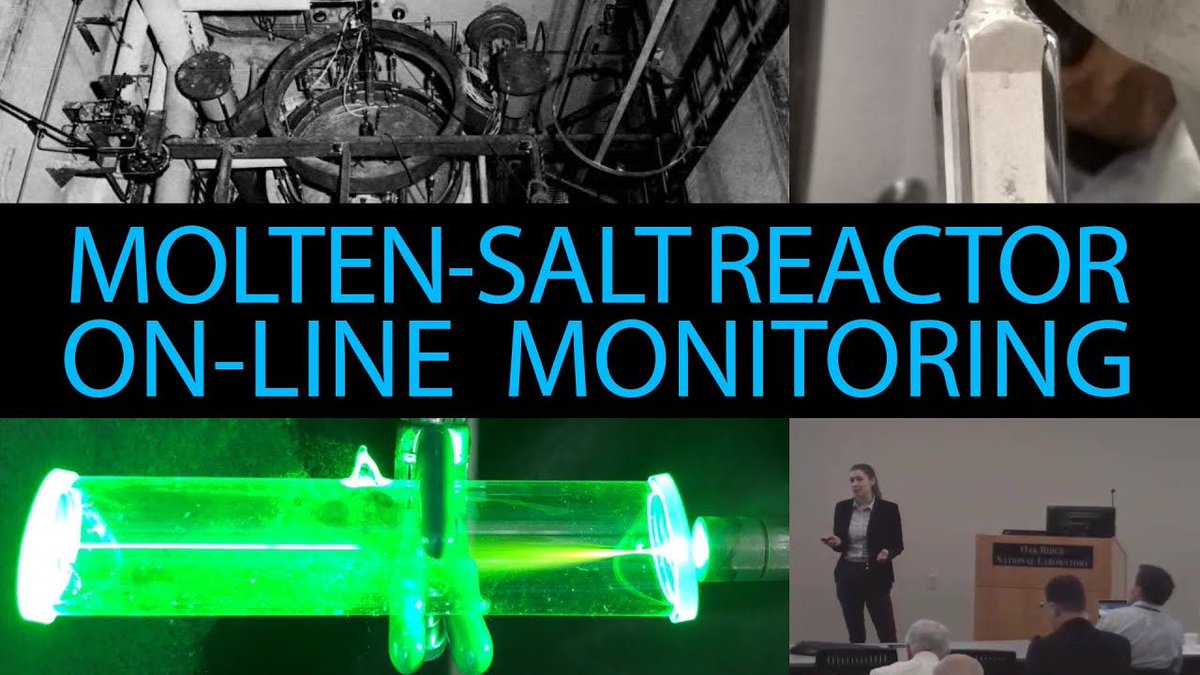 ThoriumNetwork's tweet photo. #MoltenSalt #Reactor On-line #Monitoring (#Presentation+#Interview) Amanda Lines of #PNNL @ ORNL #MSRW https://t.co/M9JekXOPlT https://t.co/UMShD0lSNj