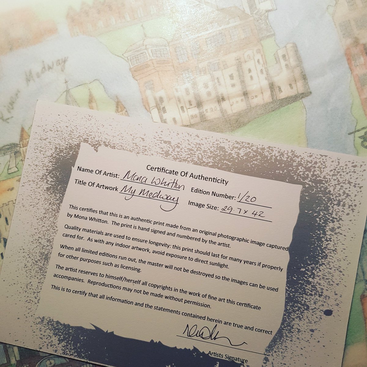 artisforalluk's tweet photo. Good morning. More last minute gift ideas. Most of our artwork on https://t.co/JqMA3HkDBO is available as a limited edition print. What an amazing gift. Printed on 300gsm cold pressed watercolour paper, with a certificate of authenticity, they are sure to be well received. https://t.co/d4GERwIKfw
