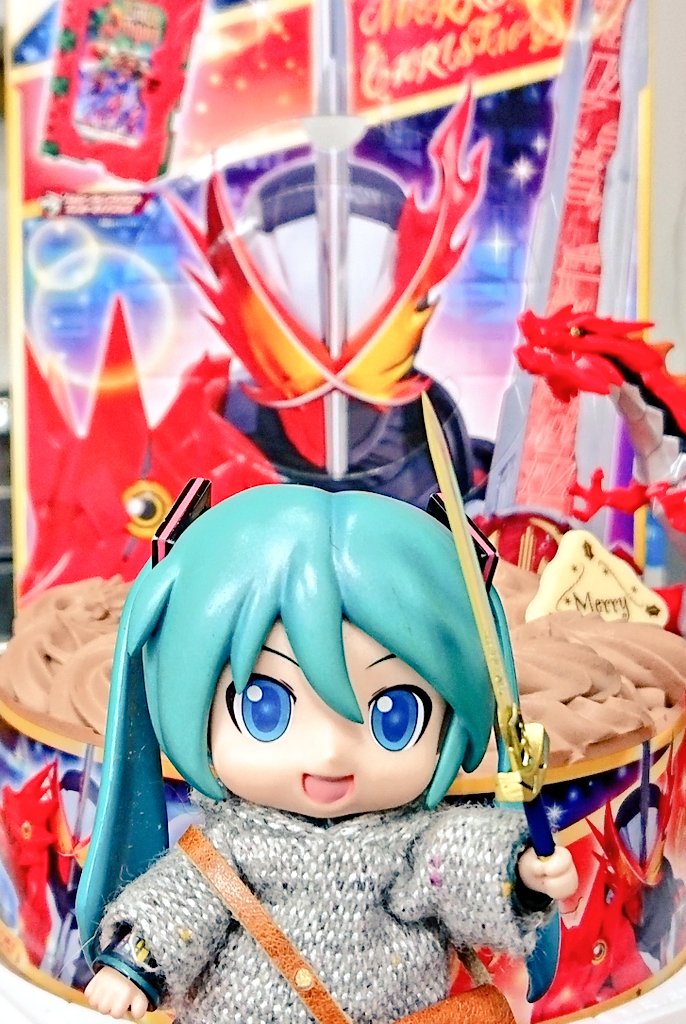 poron_armadillo's tweet photo. クリスマスケーキダヨー❗
#仮面ライダーセイバー
#ミクダヨー
#rabbitfield https://t.co/cDfZzJ9svs