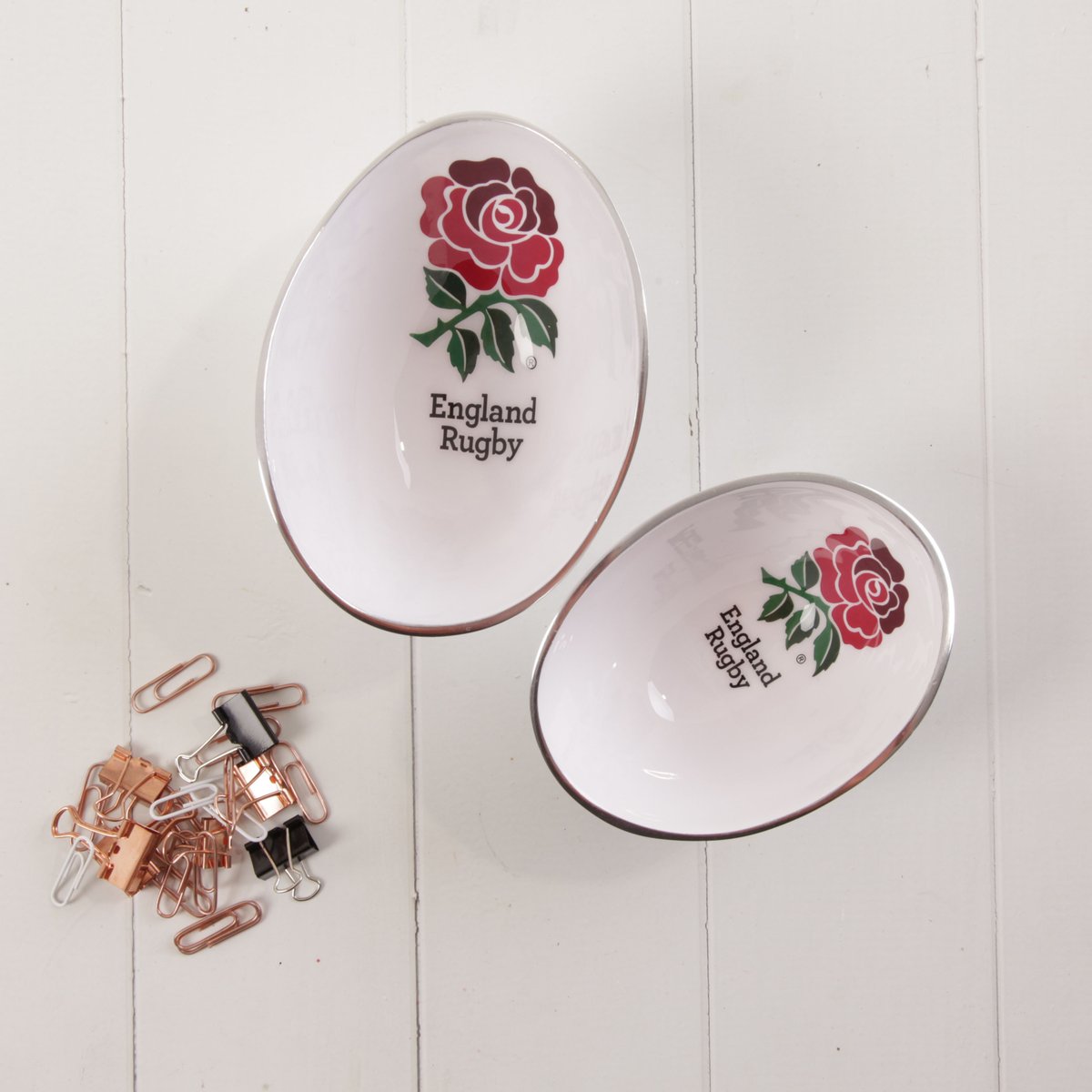 The England Rugby Collection XV Days of Christmas.
Day 14 – England Rugby Oval Bowl Small - Beautifully shaped nibbles bowl. 
Each purchase will be ‘Good for Rugby’ as proceeds from each sale will go into helping rugby at all levels.
#englandrugby #rfu #rugbygifts