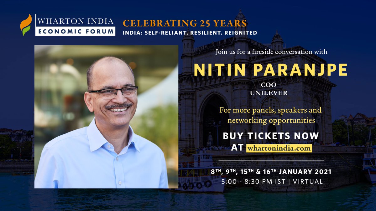 wief2021's tweet photo. Excited and proud to announce Mr. Nitin Paranjpe @Unilever will be a speaker at our 25th annual conference. Tor full line-up visit https://t.co/Dk1ai9hZRm; Tickets https://t.co/qetIV7UchS 
@HUL_News @wief2021 https://t.co/xaeKUzl67C