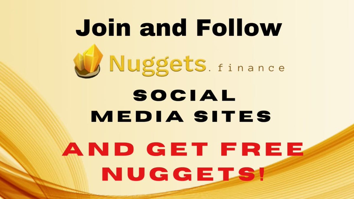 NuggetsFinance's tweet photo. 🔥Join and Follow #Nuggets Social Media Accounts and Get Nuggets for #FREE!
🕹Register 👉🏻 https://t.co/59kduchbRI
#Hurry! Limited to 500 Participants only!

You can earn up to  547% APY! 
OTC Sale is ongoing here 👉 https://t.co/LP9cgfJMGC

#nuggetsfarm #tokens #stake #crypto https://t.co/vJrzY0Px91