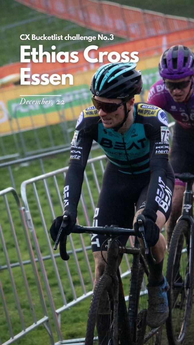 🌦️ Get ready for the mud!

Yves Coolen duikt vandaag weer het veld in, voor zijn derde cross van het seizoen. Let's go, <a href="/Yves_Coolen/">Yves Coolen</a>!