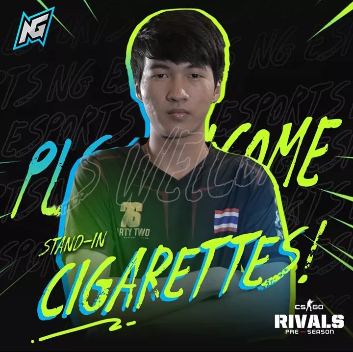 sainua_fan's tweet photo. เตรียมพบกับ #cigaretteSKLA ที่จะมาเป็น stand in ให้กับทีม NG.CSGO ของพวกเราในการแข่ง Funspark Rivals Tournament ที่พวกเราเป็นเกียรติได้รับเชิญได้เข้าร่วม
แข่งวันที่ 22-24 ธันวาคมนี้ อย่าลืมมาเอาใจช่วยพวกเราด้วยนะ!

ติดตามข่าวสารที่ FB: ng esport
#NGESPORTS #NGCSGO #โบ๊ะบ๊ะแฟมิลี่ https://t.co/32n14Osfgd