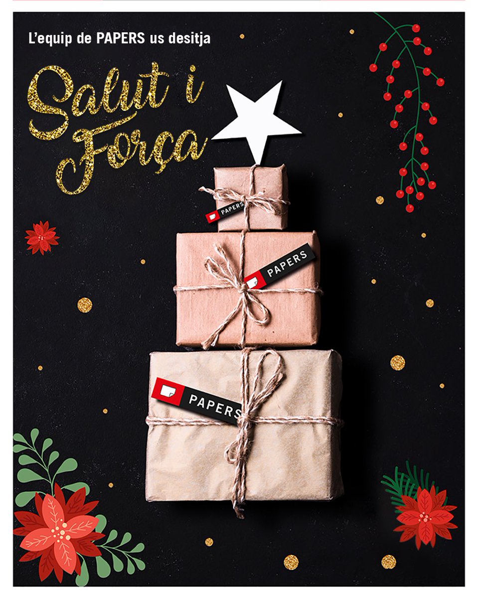 copipapers's tweet photo. Acaba un any estrany, un any que ens ha de fer reflexionar de tot allò que és veritablement important. L’equip de Papers us agraïm immensament a totes i tots per la confiança que ens doneu cada dia. 
Molt bones festes!! #comerçlocal #km0 #copisteria #socpetitperovalent https://t.co/d1FNFz0oVc