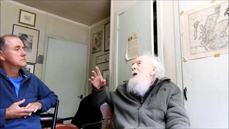 JoeDorward's tweet photo. In August 2017 I interviewed Adam Watson over several days about ‘The place names of upper Deeside’ these are some stills from that interview – the video is on YouTube https://t.co/r2m8BhDsf8 #Cairngorms #Scotland #Gaelic https://t.co/CbLexzSIRc https://t.co/DHEPWti3RR