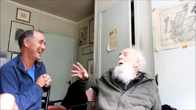 JoeDorward's tweet photo. In August 2017 I interviewed Adam Watson over several days about ‘The place names of upper Deeside’ these are some stills from that interview – the video is on YouTube https://t.co/r2m8BhDsf8 #Cairngorms #Scotland #Gaelic https://t.co/CbLexzSIRc https://t.co/DHEPWti3RR