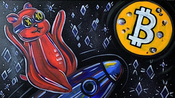 🎁 #NFT #Giveaway digital copy of the painting "To the Moon" (0.15 #ETH now)

1 - RT and Like this post
2 - Follow us
3 - Comment Address + Tag NFTs Friends

🏆 3 Winners in 24 Hours!

#crypto #ETH #NFTart #cryptoart #blockchain #BTC #Bitcoin #rarible

app.rarible.com/token/0xd07dc4…
