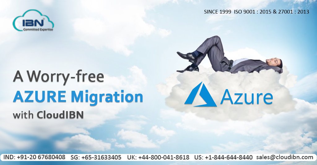 Cloud_IBN's tweet image. CloudIBN Helps Businesses To Migrate And Deploy Various Applications, Web-Based Applications, Enterprise Applications To Azure Cloud. Contact Us !
Visit Us - ow.ly/Nn7550CQHJd
#Azure #AzureMigration #AzureServer #AzureConsulting
#CloudConsulting #AzurePartner #CloudIBN