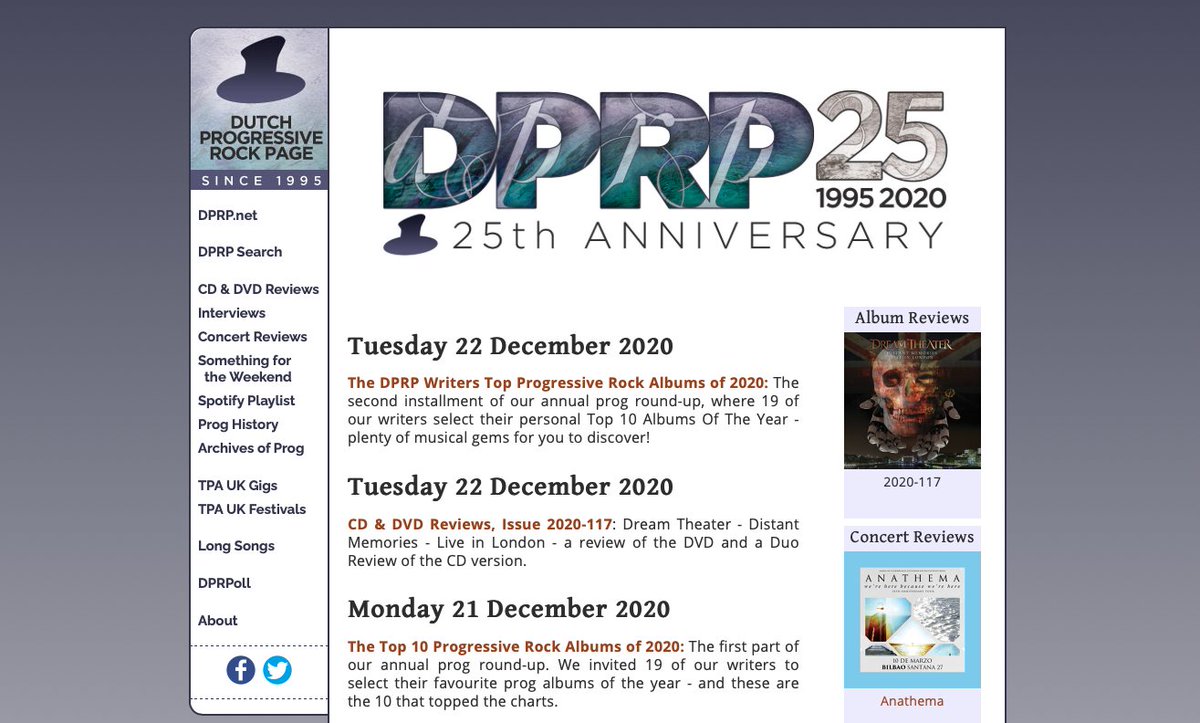 soulsecretband's tweet photo. Jan Buddenberg from @dprpnet put Blue Light Cage in the Top Progressive Albums of 2020 at #4!
Man, we're in good company!
#blcalbum #progressivemetal #progressiverock #progmetal #progrock #topalbums #metalband https://t.co/O5W7inW6Of