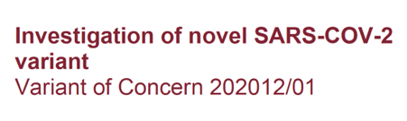 The new Variant Under Investigation (VUI) was re-designated Variant of Concern (VOC) 202012/01 on 18 DecemberThis is an excellent report by  @PHE_UK, but it’s a bit technical so I’ll try to unpick it for you https://assets.publishing.service.gov.uk/government/uploads/system/uploads/attachment_data/file/947048/Technical_Briefing_VOC_SH_NJL2_SH2.pdf1/14