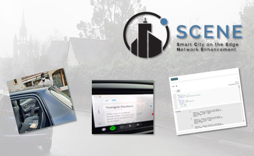 scene_project's tweet photo. On the 17th, the french pilot was succesfull in making several Air Quality measurements, from a car embedding a PM2.5/PM10 sensor and the Intelligent Gateway. The car has been driving into various municipalities in the Rennes area. https://t.co/KOihef8nWe