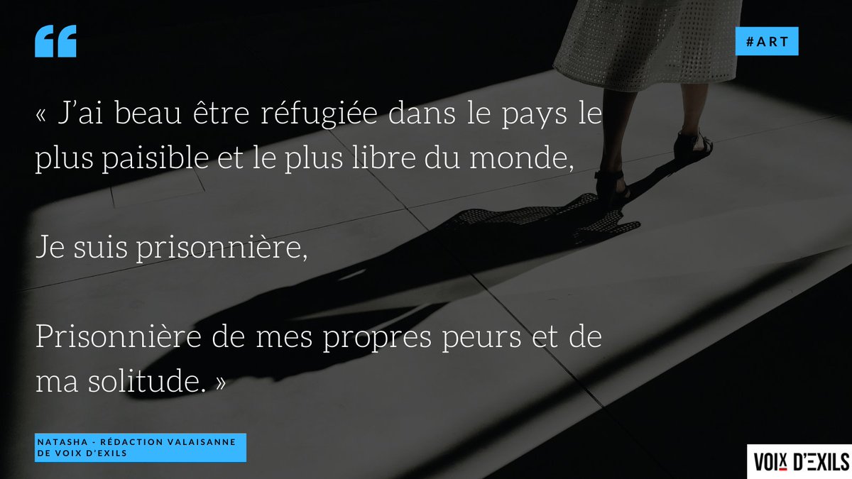 Voix D Exils Art Sortir De La Nuit De La Violence Et Oser Dire Non Decouvrez L Integralite Du Poeme De Natasha Membre De La Redaction Valaisanne De Voix D Exils Sur