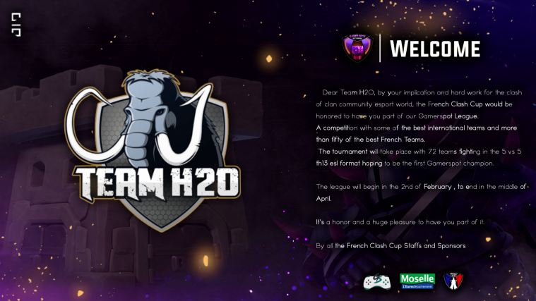 Thanks for the invitation <a href="/FrenchCup/">French Clash Cup</a> , Looking forward to it 🐘🔥