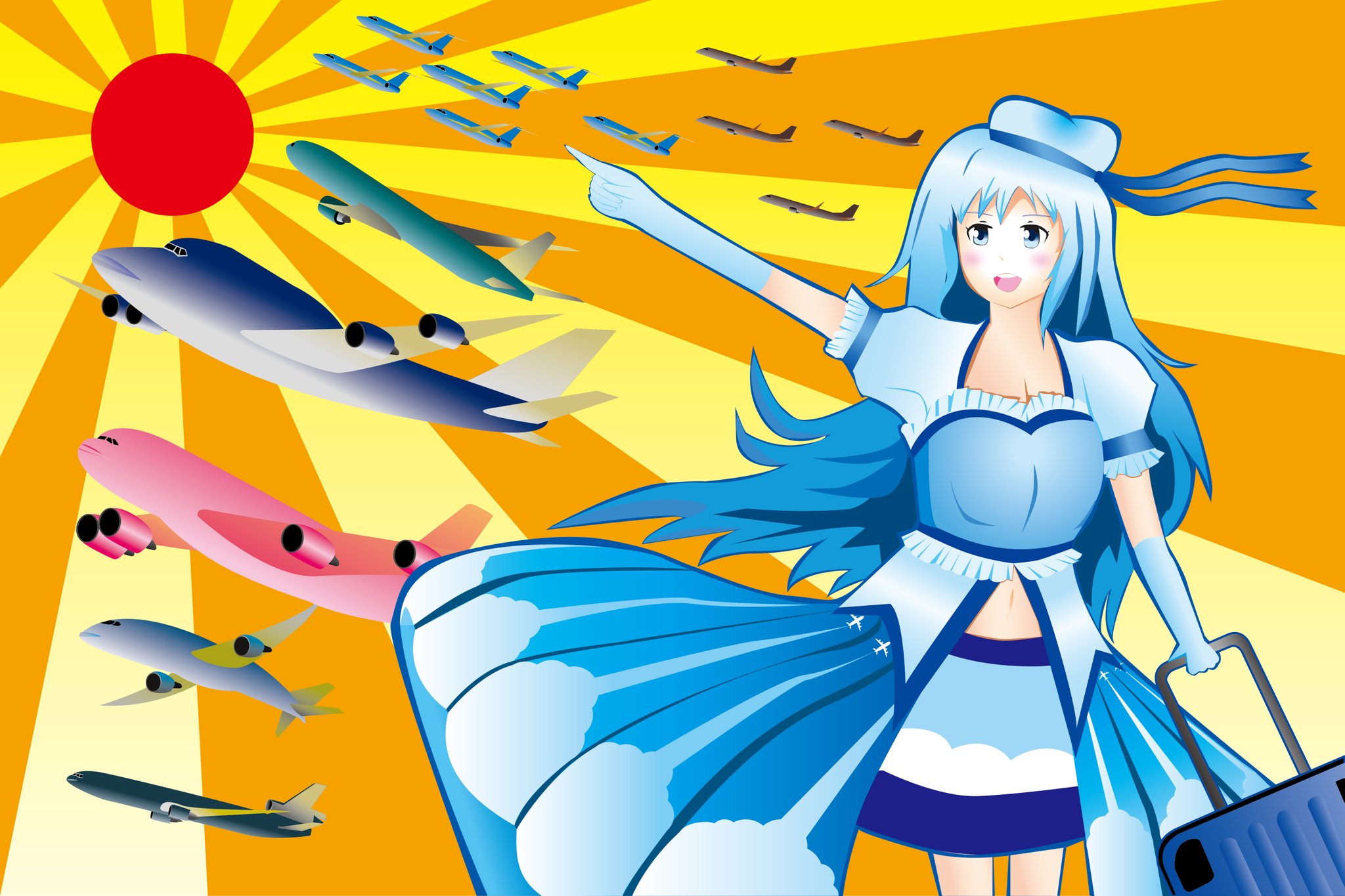 おふぐye W Ep もう一度 大量輸送の空へ 大学内での 大漁旗 をテーマにしたイラスト コンテストに出展した作品 大量輸送の空への復興への祈りを込め 大漁旗の魚を飛行機に 大漁旗の波を空っぽい衣装の創作っ子に見立てて描きました 絵描き おふぐye W Ep もう一度 大量輸送の空へ 大学内での 大漁旗 をテーマにしたイラスト コンテストに出展した作品 大量輸送の空への復興への祈りを込め 大漁旗の魚を飛行機に 大漁旗の波を空っぽい衣装の創作っ子に見立てて描きました 絵描き