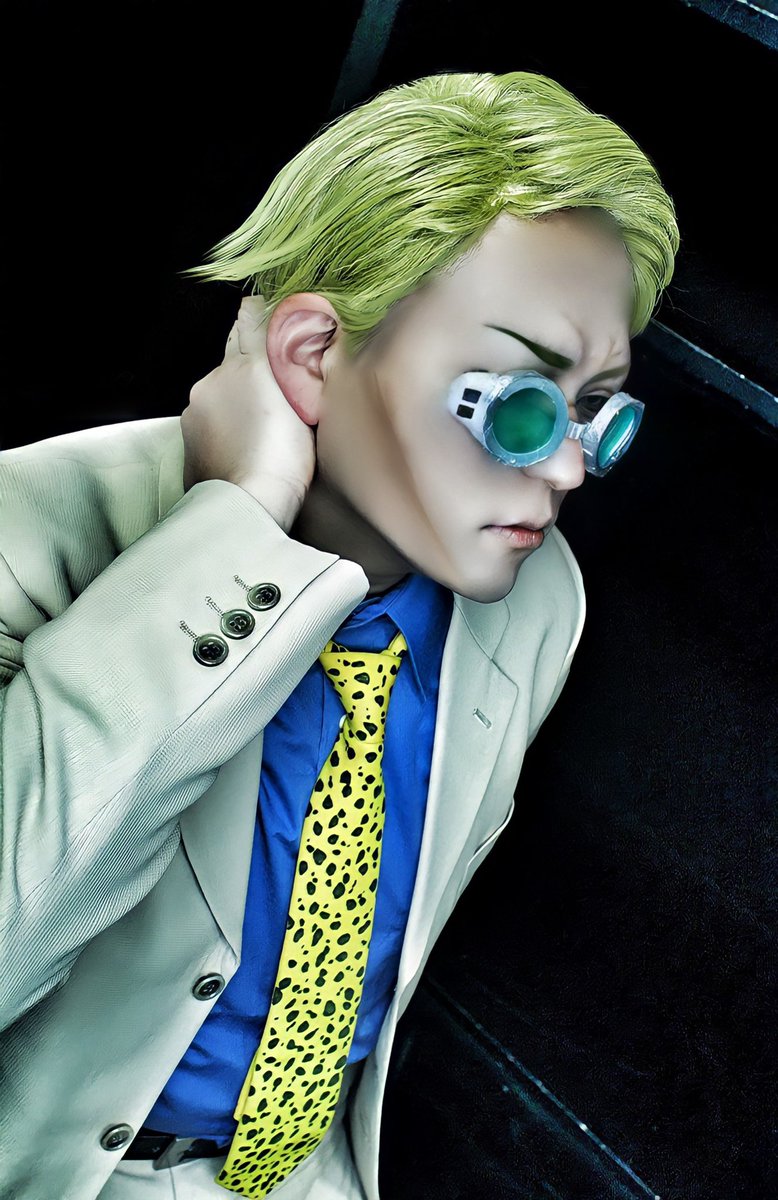 呪術廻戦　高専　七海建人　コスプレフルセット 神併良品] 七海建人 コスプレ ウィッグ付き 学生時代 呪術廻戦
