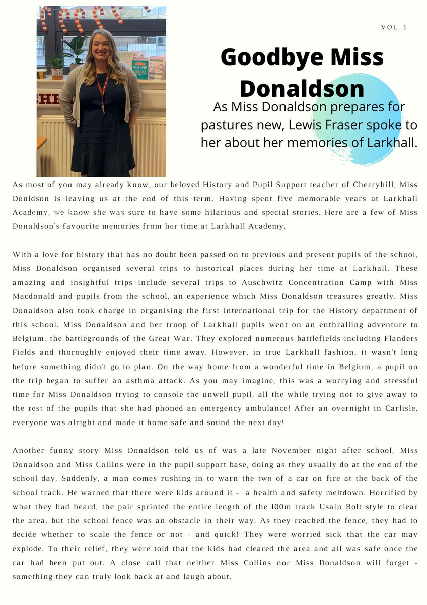 Larkhall Academy Literacy tweet media