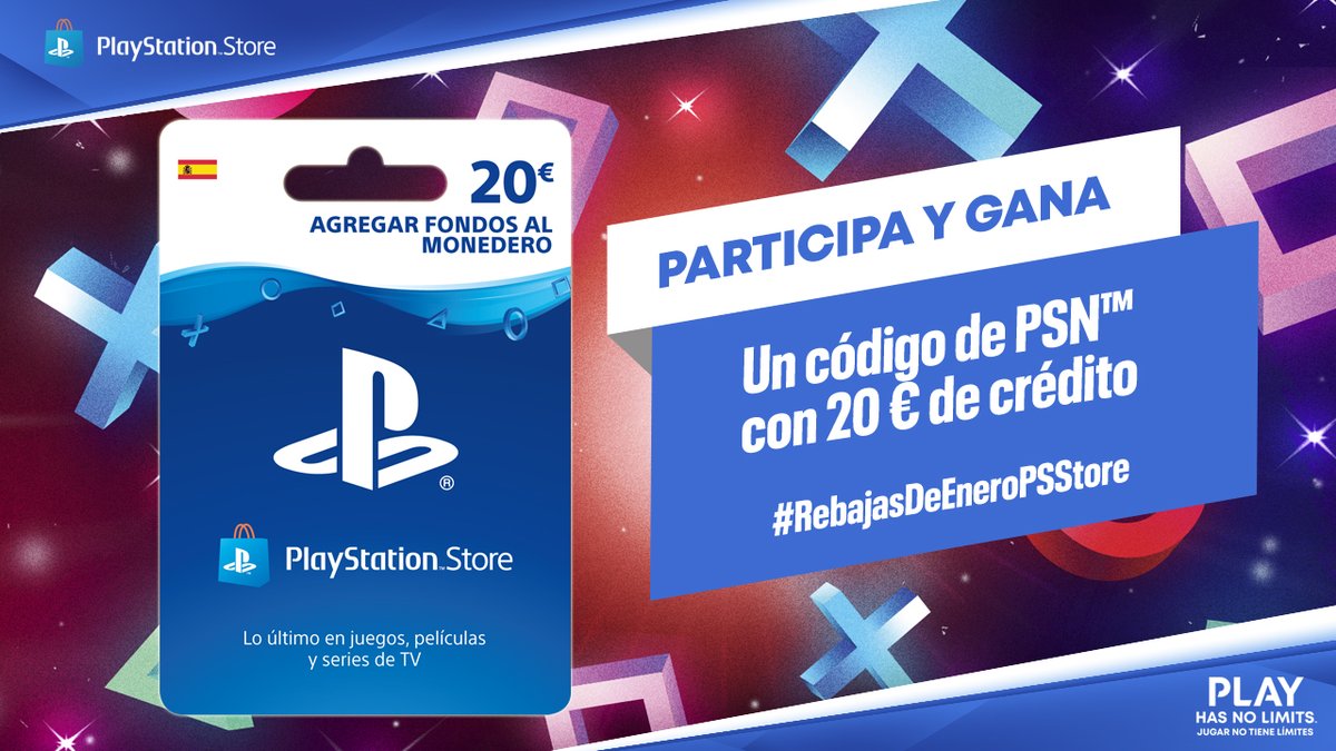AlfaBetaJuega's tweet photo. Estas navidades PlayStation™Store quiere que disfrutemos de grandes experiencias con sus rebajas y para celebrarlo #SORTEO 

👉 Síguenos 
♻️ RT
✏️ Comenta #RebajasDeEneroPSStore la aventura/experiencia imprescindible y menciona a quién se lo regalarías.
🎁1 código cupón de 20€ https://t.co/jQQPyRMGRE