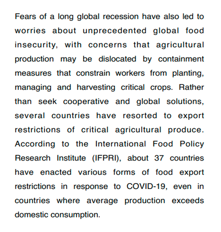 I am not done. This is from the great plan of the buffoon in residence at the CBN. Well, the restrictions did not become the new normal. And global trade would have been helpful, not furthering local inefficiencies and punishing Nigeria through restrictions.