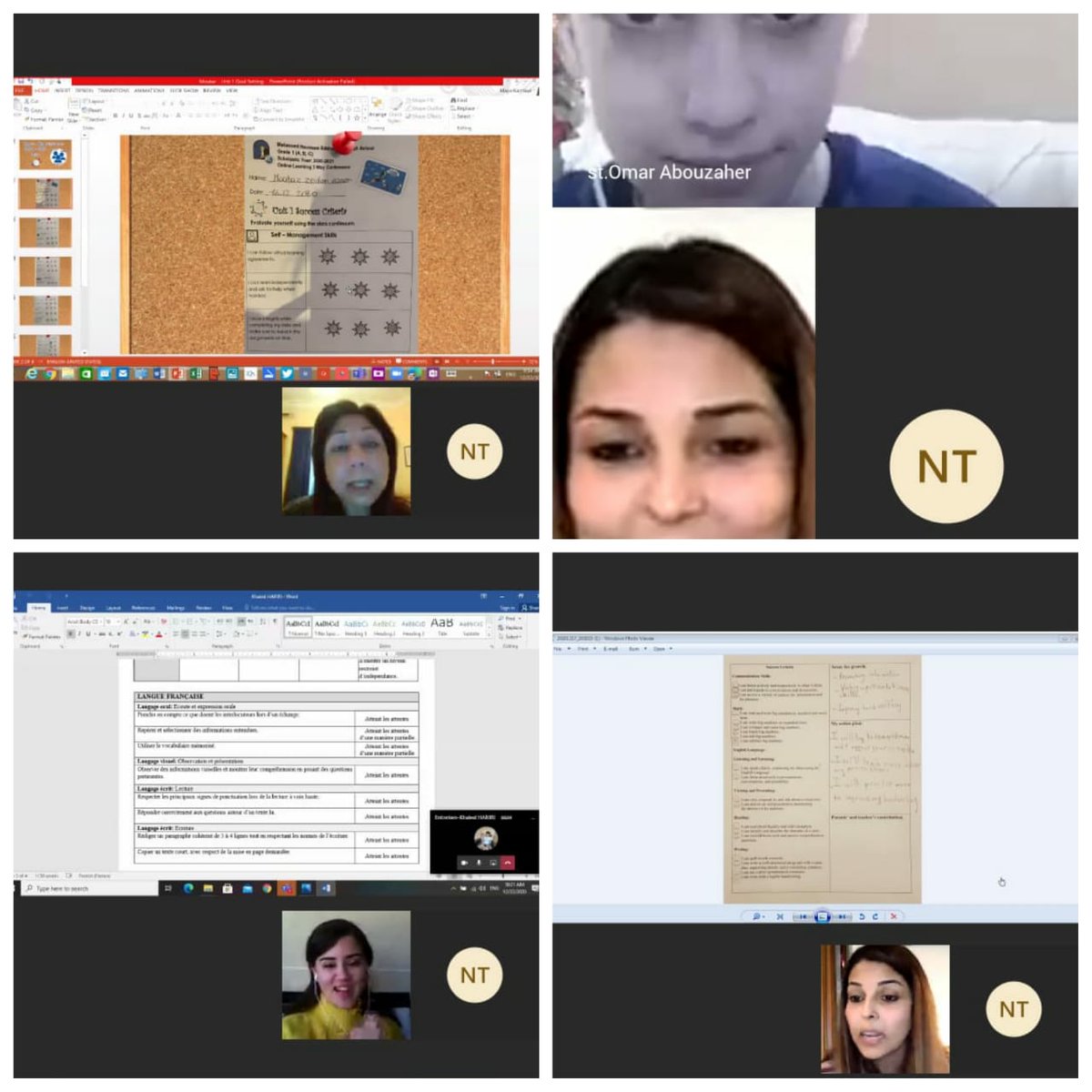 Believing that parents are essential contributors of the learning journey, our virtual 3 Way Conference successfully helped sts with the guidance of parents &amp; teachers to set their goals and success criteria to move forward in the coming stages <a href="/dina_jradi/">Dina Jradi</a> <a href="/Hhhsinfo/">Houssam Hariri HS</a> <a href="/DaraziFarah/">Farah Darazi</a>
