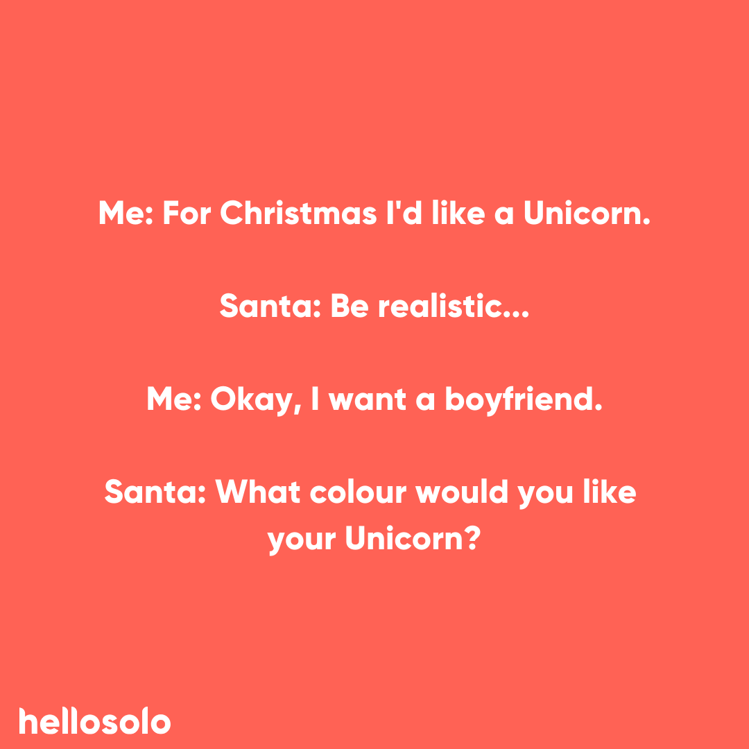 hellosolo_uk's tweet photo. 2020 got us feeling like 👆😂 2021 you better have something pretty special instore for us singles 🙏 ('cos a Unicorn just ain't gonna cut it 😉)

#datinghub #datingadvice #hellosolo # https://t.co/aSLgGnSncE