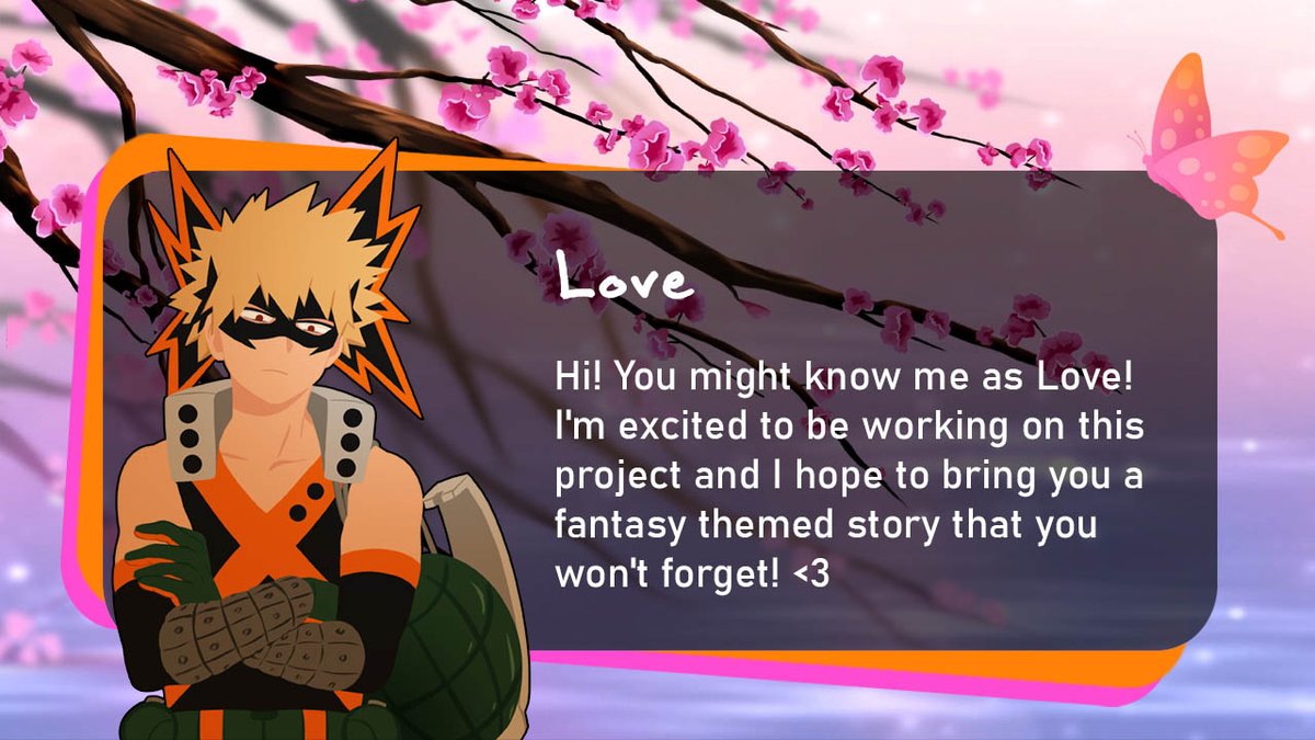 Hi everyone ٩(｡•́‿•̀｡)۶
We'd like to introduce you to the lovely <a href="/LoveOccupation/">OccupationLove</a> who is working on a dramatic #kacchako Fantasy!AU story ❤️
