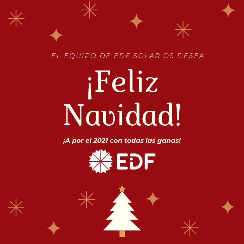 EIDFsolar's tweet photo. 🎈Todo el equipo que integra #EDFSolar queremos desearos unas felices fiestas. Sabemos que serán unas #Navidades diferentes, en las que el comportamiento y responsabilidad de cada uno de nosotros será fundamental para iniciar el #2021 más fuertes 💪
https://t.co/1336YqPhUF https://t.co/gwpgLDH6Iw