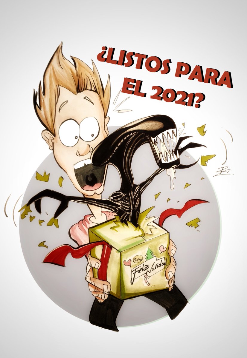 He dibujado un Christmas navideño y amenazo con mandarlo

#christmas #navidad #dibujo #LoteriaDeNavidad