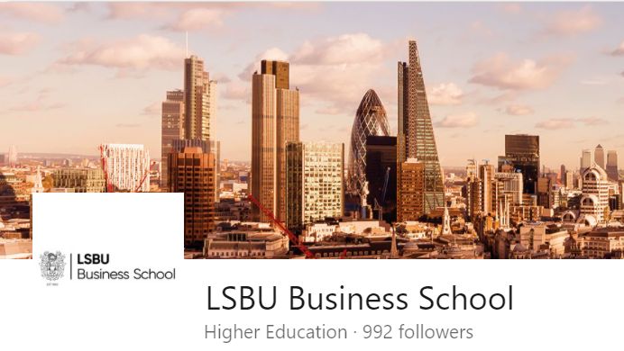 LSBU Business School tweet media