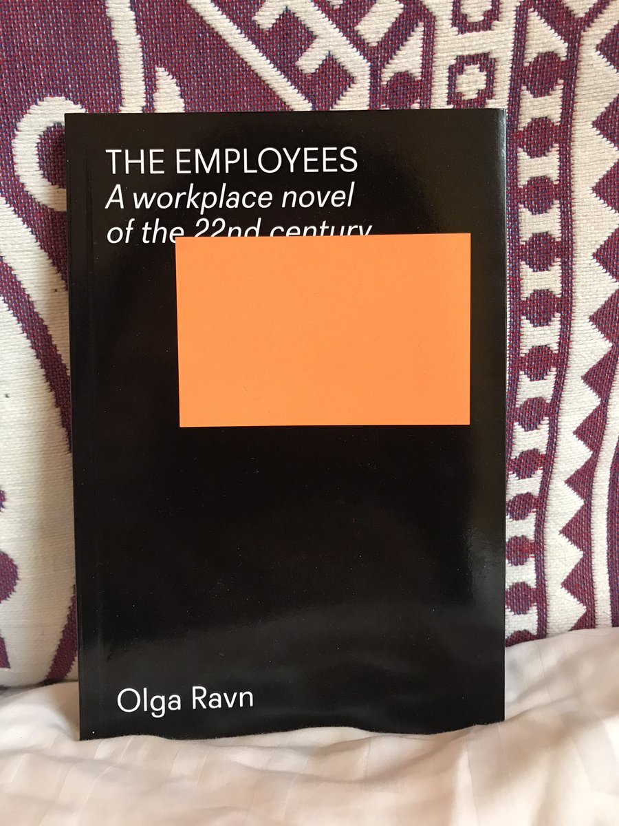 StellaToonen's tweet photo. .@olgaravn’s #TheEmployees is the most intriguing book I’ve read this year. Inspired by the otherworldly art of Lea Guldditte Hestelund, it imagines what it means to be human and alive in very sensory ways. I haven’t read anything like it before. @LolliEditions #52booksin52weeks https://t.co/snJs22HRHO
