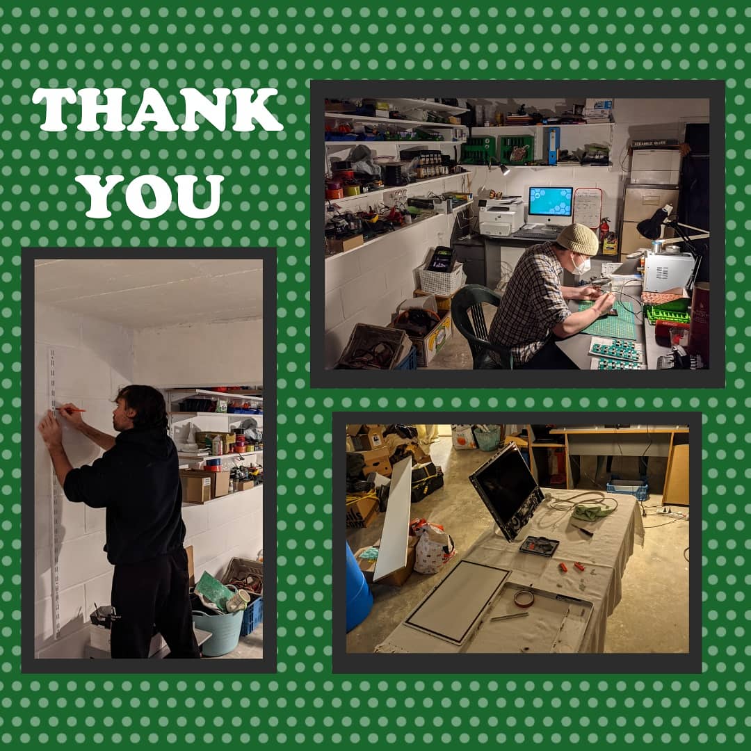 Roots (@charitableroots) on Twitter photo 🟢♻️THANK YOU♻️🟢
Huge shout out to <a href="/calaisaction/">Calais Action</a> and @donate4refugees for their help in getting us our electronics workshop grant. Time to get to work on our environmentally sustainable power banks, torches and hand warmers.
🟢♻️Team Roots ♻️🟢 🟢♻️THANK YOU♻️🟢
Huge shout out to <a href="/calaisaction/">Calais Action</a> and @donate4refugees for their help in getting us our electronics workshop grant. Time to get to work on our environmentally sustainable power banks, torches and hand warmers.
🟢♻️Team Roots ♻️🟢